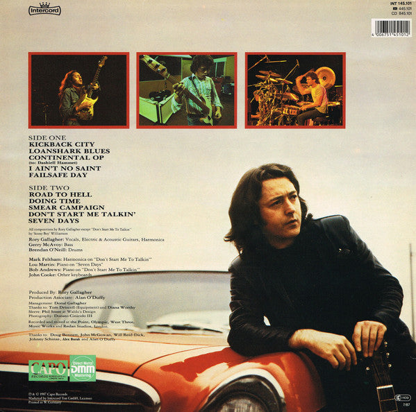 Rory Gallagher : Defender (LP, Album + 7", Single)