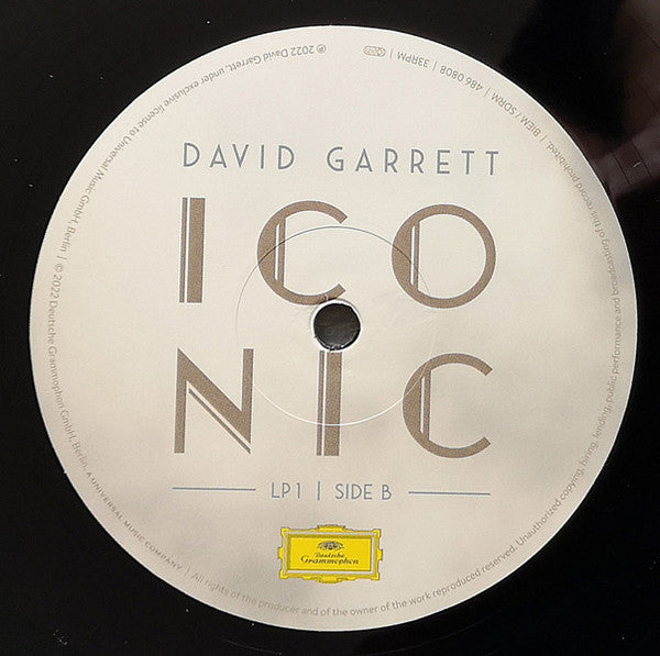 David Garrett (4) : Iconic (2xLP, Album)