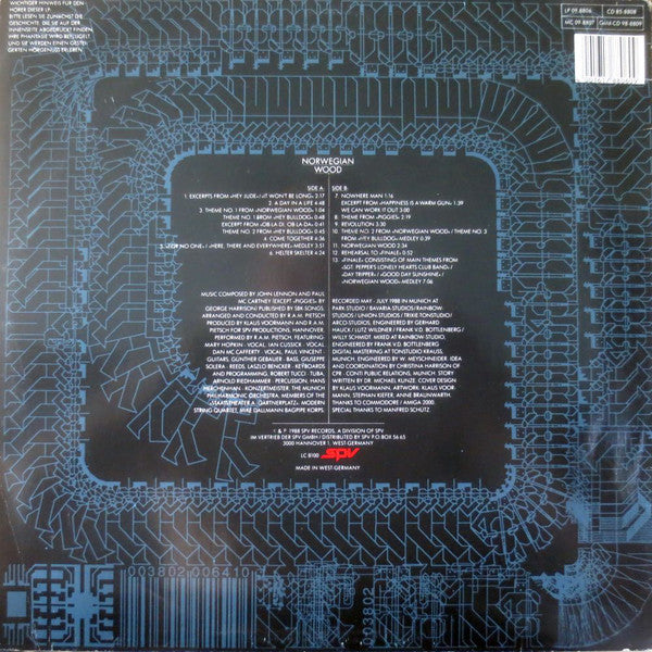 R.A.M. Pietsch : Norwegian Wood (LP, Album)