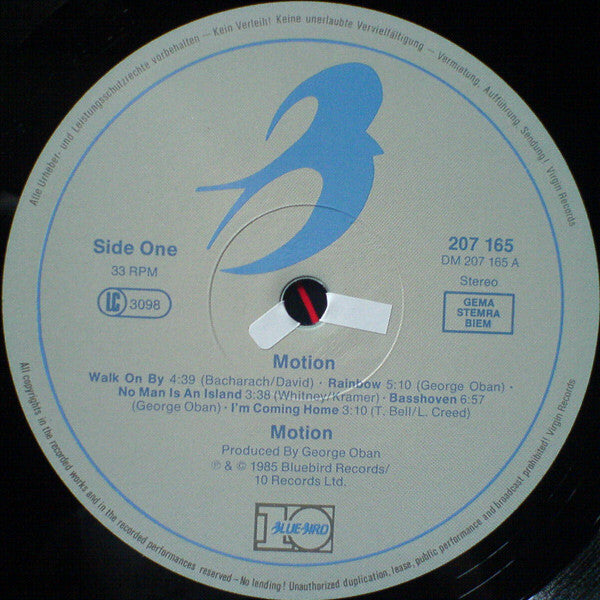 Motion (9) : Motion (LP, Album, RE)