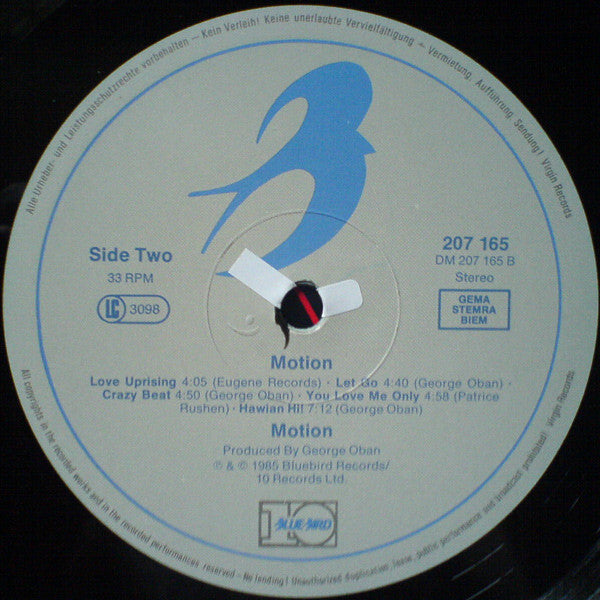 Motion (9) : Motion (LP, Album, RE)
