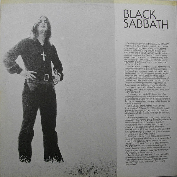 Black Sabbath : Star Gold (2xLP, Comp)