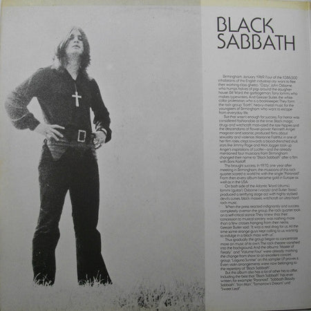 Black Sabbath : Star Gold (2xLP, Comp)
