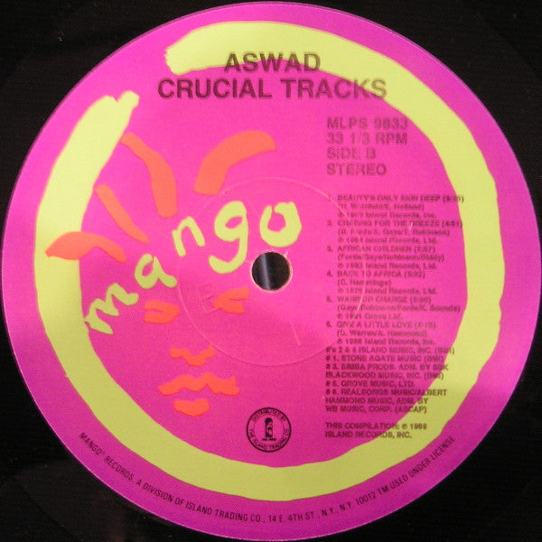 Aswad : Crucial Tracks (LP, Comp)