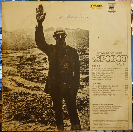 Spirit (8) : The Family That Plays Together (LP, Album, Two)