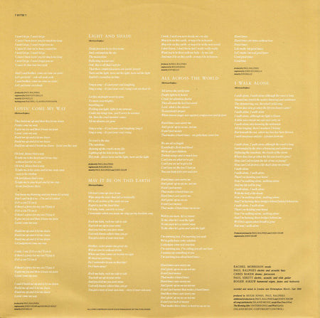 Bliss (10) : Loveprayer (LP, Album)