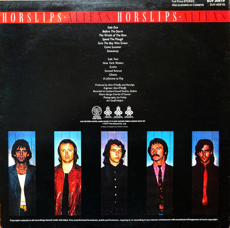 Horslips : Aliens (LP, Album)