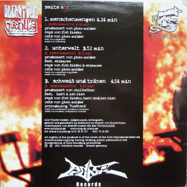 Flat Fia$ko* : Menschenmengen (12", EP)