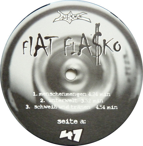 Flat Fia$ko* : Menschenmengen (12", EP)