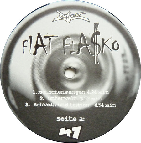 Flat Fia$ko* : Menschenmengen (12", EP)