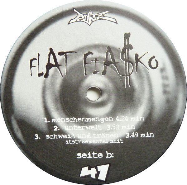 Flat Fia$ko* : Menschenmengen (12", EP)