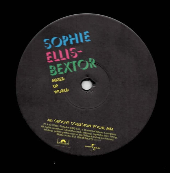 Sophie Ellis-Bextor : Mixed Up World (12", Single)