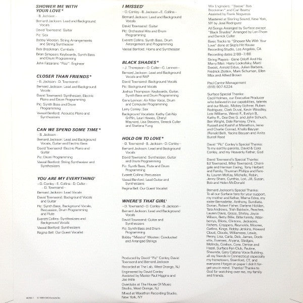 Surface : 2nd Wave (LP, Album)