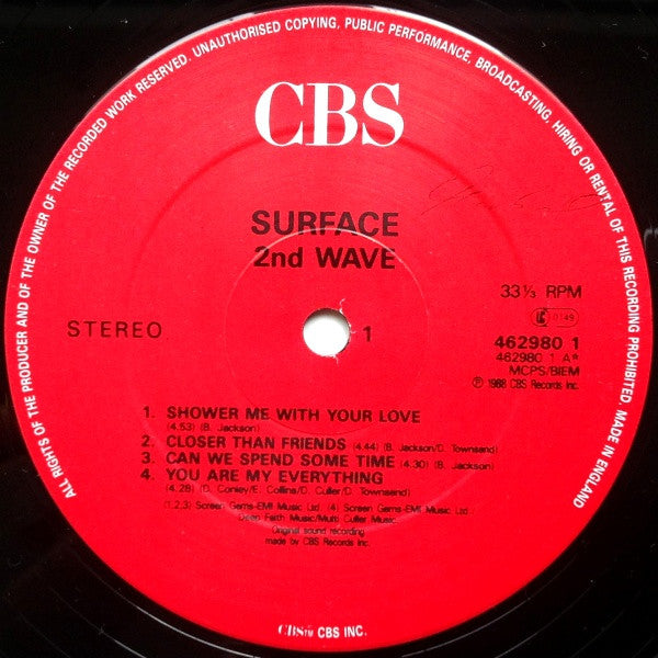 Surface : 2nd Wave (LP, Album)