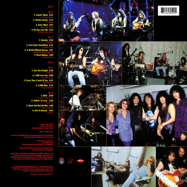 Kiss : MTV Unplugged (2xLP, Album)