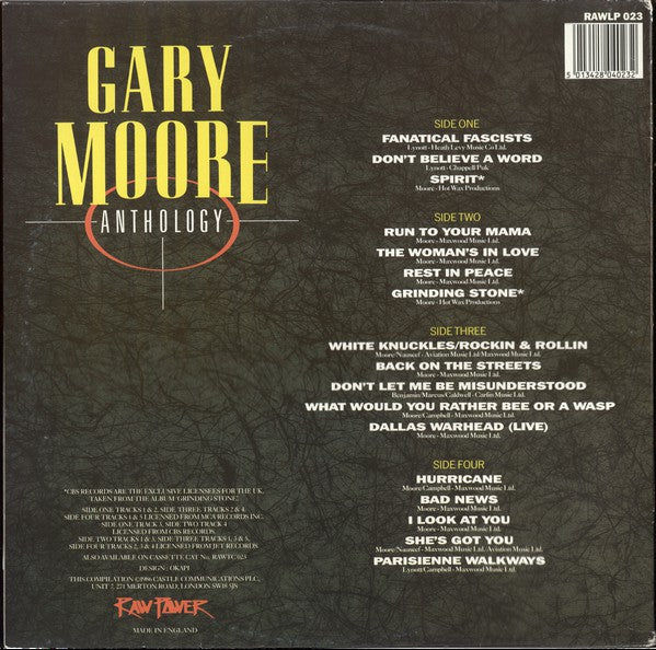 Gary Moore : Anthology (2xLP, Comp, Gat)
