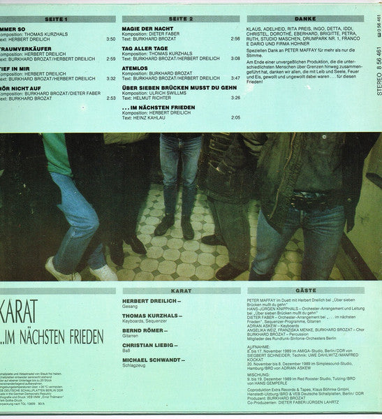 Karat : ...Im Nächsten Frieden (LP, Album)