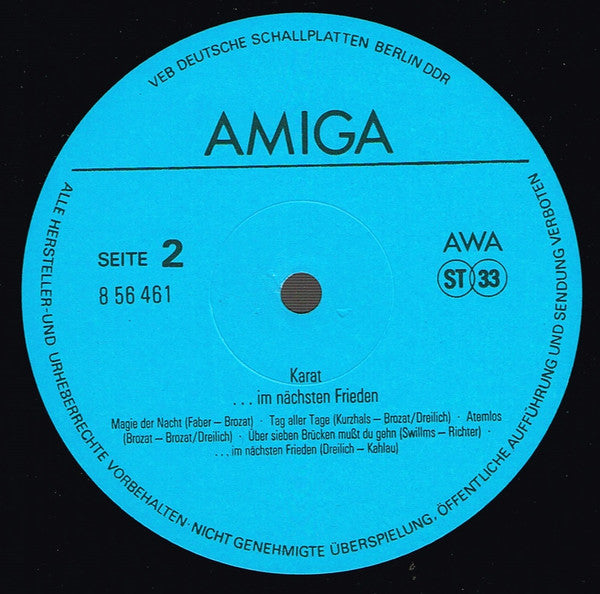 Karat : ...Im Nächsten Frieden (LP, Album)