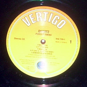 Quartz (2) : Perfect Timing (LP, Album)