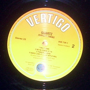 Quartz (2) : Perfect Timing (LP, Album)