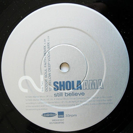 Shola Ama : Still Believe (12")