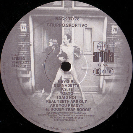 Gruppo Sportivo : Back To 78 (LP, Album)