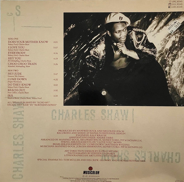 Charles Shaw : Hey You (LP, Album, Gat)
