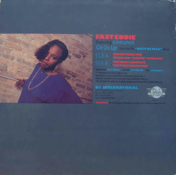 "Fast" Eddie Smith Featuring Sundance (2) : Git On Up (12")