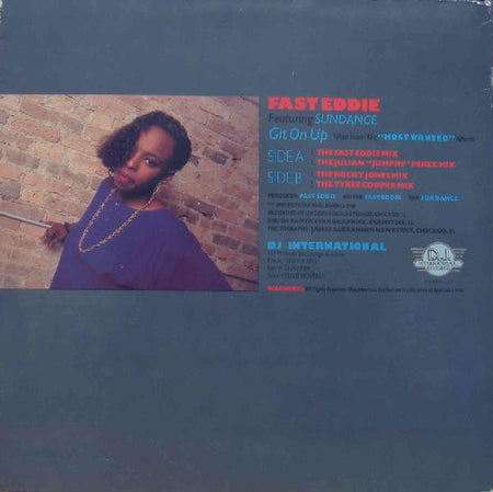 "Fast" Eddie Smith Featuring Sundance (2) : Git On Up (12")