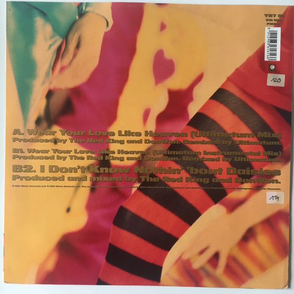 Definition Of Sound : Wear Your Love Like Heaven (Ultimatum Mix) (12")