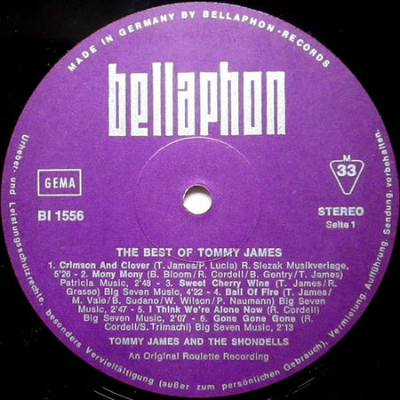 Tommy James & The Shondells : Something Special! The Best Of Tommy James And The Shondells (LP, Comp, RE)