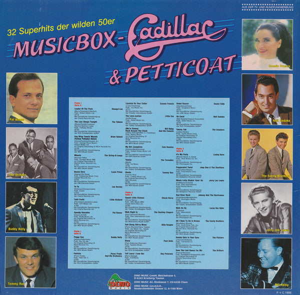 Various : Musicbox, Cadillac & Petticoat (2xLP, Comp)