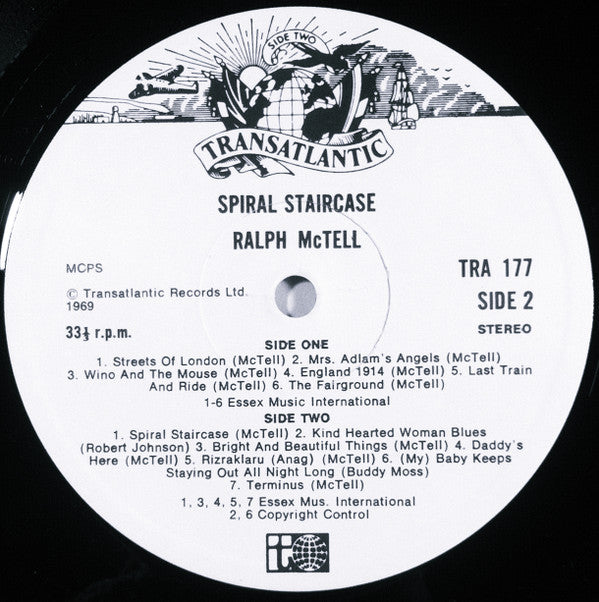 Ralph McTell : Spiral Staircase (LP, Album, RE)