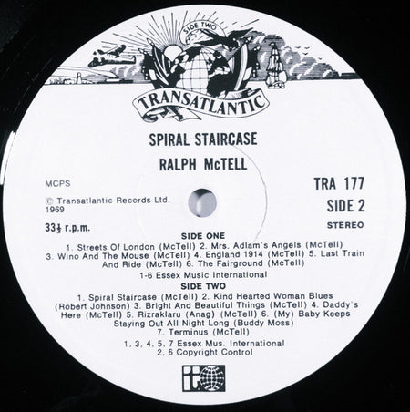 Ralph McTell : Spiral Staircase (LP, Album, RE)
