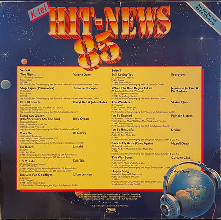 Various : Hit-News 85 (LP, Comp)
