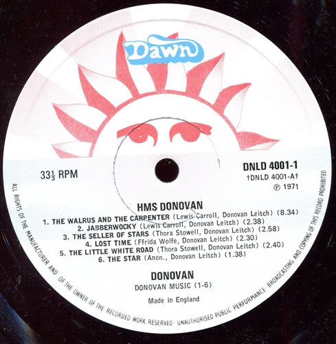 Donovan : HMS Donovan (2xLP, Album, Thi)