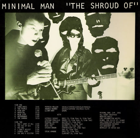 Minimal Man (2) : The Shroud Of (LP, Album)
