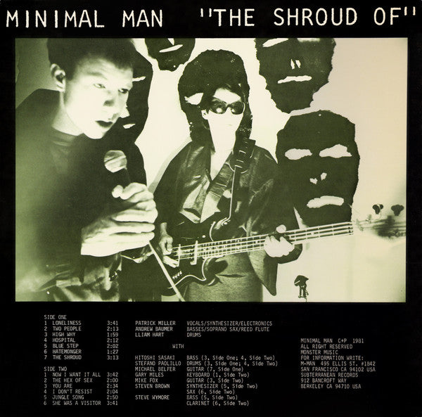 Minimal Man (2) : The Shroud Of (LP, Album)
