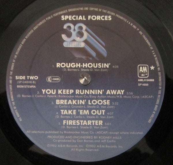 38 Special (2) : Special Forces (LP, Album)