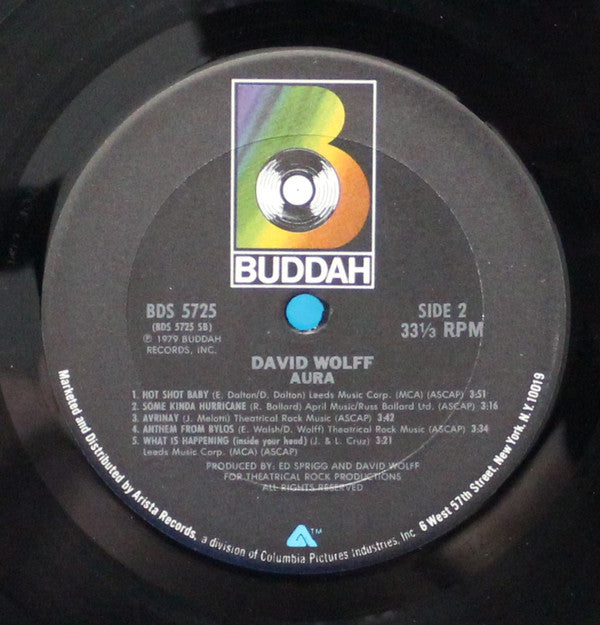 David Wolff : Aura (LP, Album)