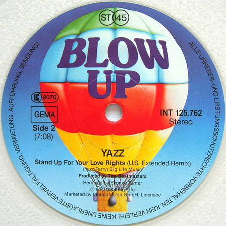 Yazz : Where Has All The Love Gone? (12", Maxi, Cle)