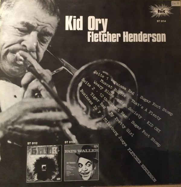 Kid Ory, Fletcher Henderson : Kid Ory,  Fletcher Henderson (LP, Comp)