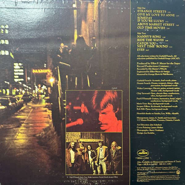 Garfield (11) : Strange Streets (LP, Album, Pit)