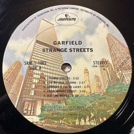 Garfield (11) : Strange Streets (LP, Album, Pit)