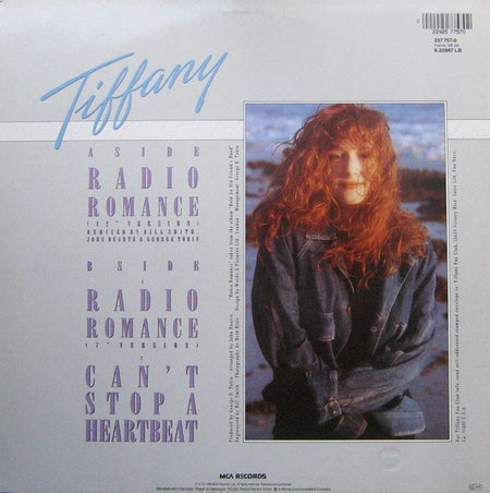 Tiffany : Radio Romance (Dance Mix) (12", Maxi)