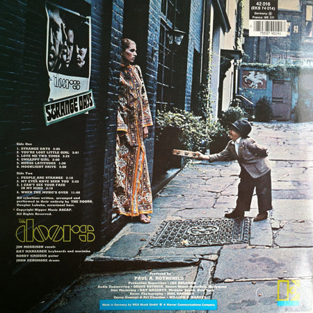 The Doors : Strange Days (LP, Album, RE)