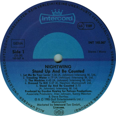 Nightwing : Stand Up And Be Counted (LP, Album)