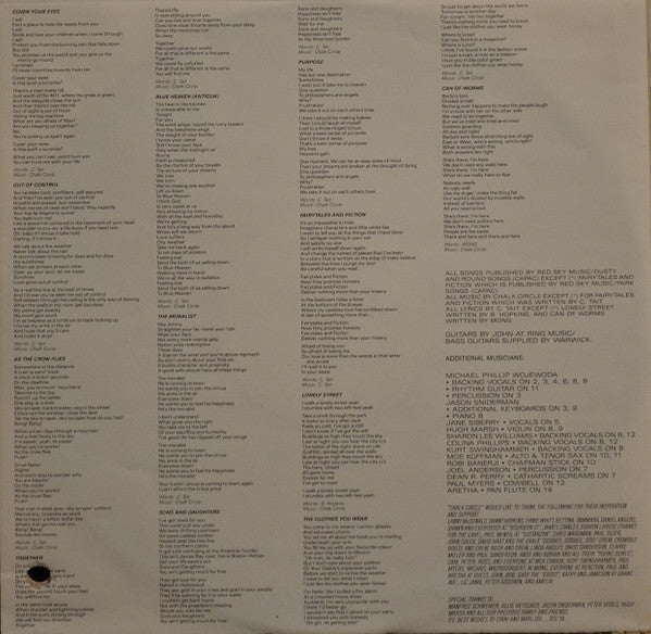 Chalk Circle : As The Crow Flies (LP, Album)