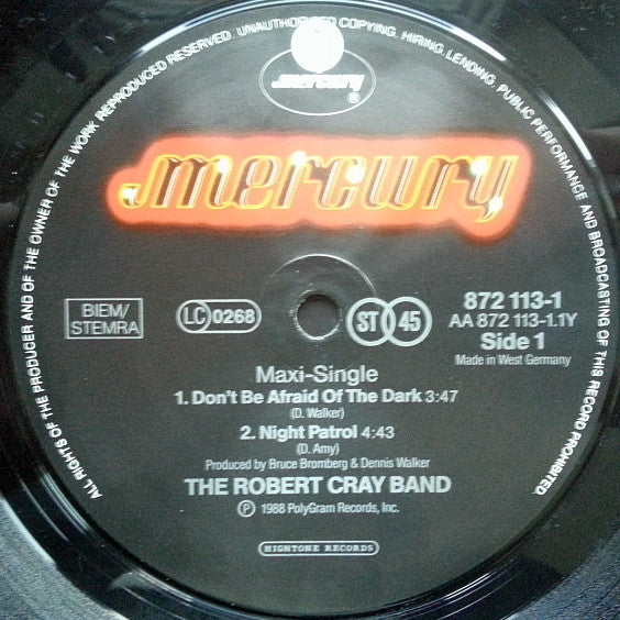 The Robert Cray Band : Don't Be Afraid Of The Dark (12", Maxi)