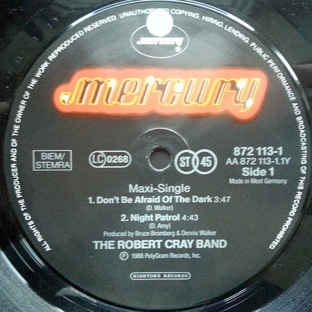 The Robert Cray Band : Don't Be Afraid Of The Dark (12", Maxi)